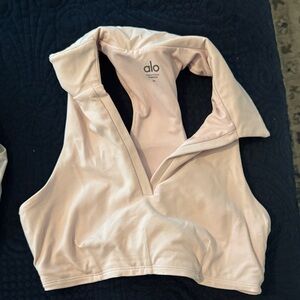 Alo Pink Sleeveless Top